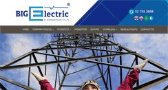 Desktop Screenshot of big-electric.com
